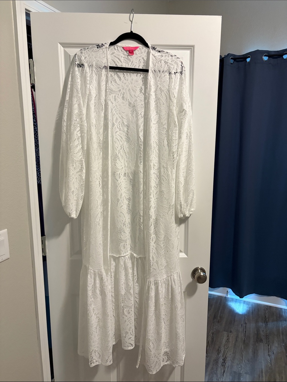 Lilly Pulitzer White Lace Swim Coverup